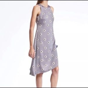 Banana Republic Gray Asymmetrical Dress